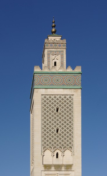 Minaret mosquéee de Paris