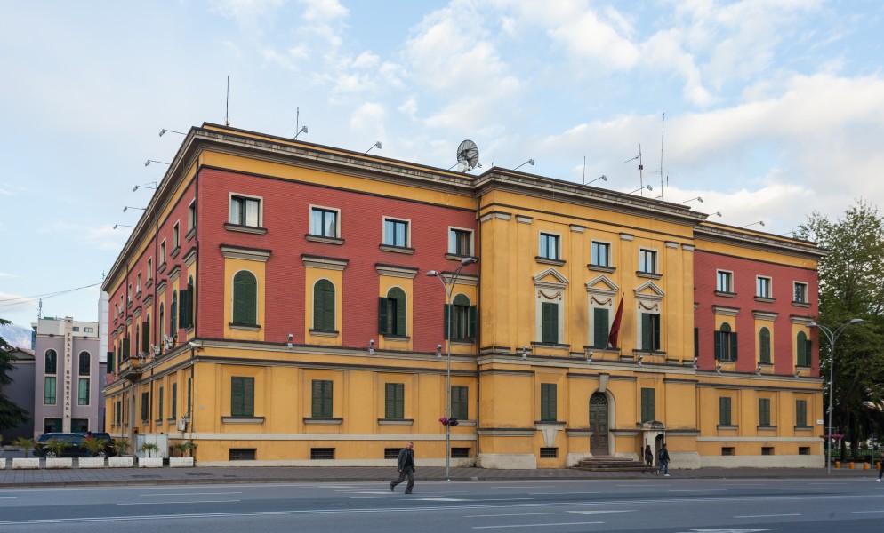 Ministerio de Asuntos Interiores, Tirana, Albania, 2014-04-17, DD 12