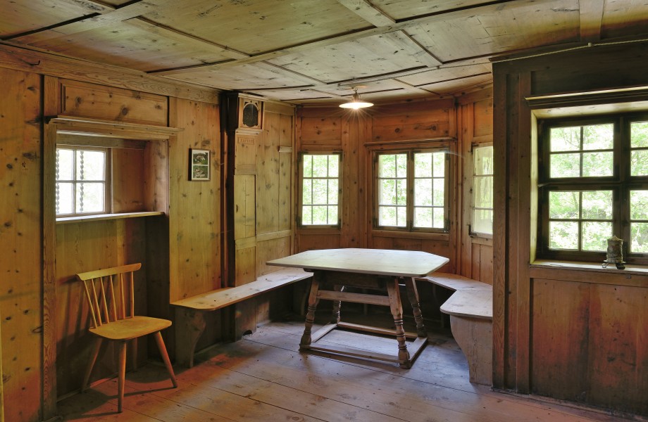 Moarmüller Mühle Völs am Schlern Stube