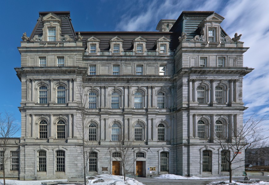 Montreal City Hall from Vauquelin Square