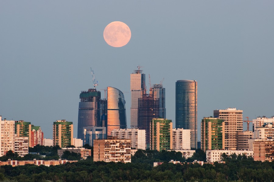 Moscow City - 2009-08