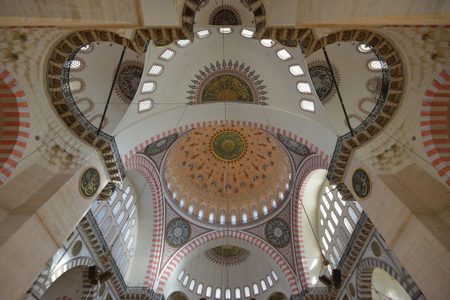Mosque in Istanbul internal view