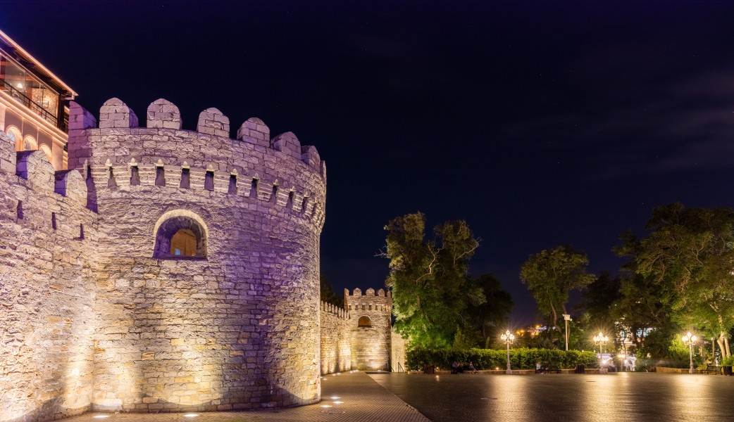 Murallas de Baku, Azerbaiyán, 2016-09-26, DD 224-226 HDR