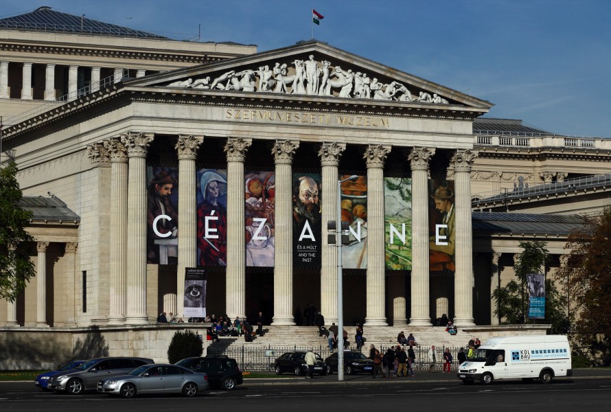 Museum of Fine Arts Budapest Cézanne exhibition 2012-11-04 cropped