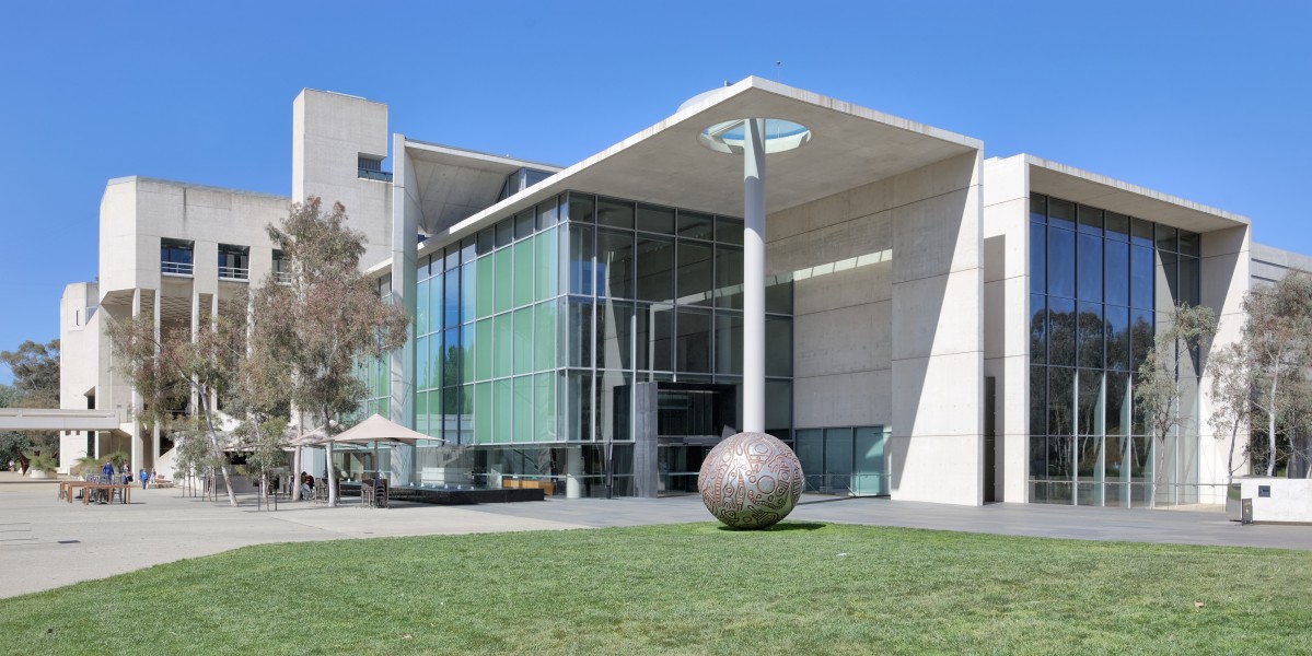 National Gallery from SW, Canberra Australia