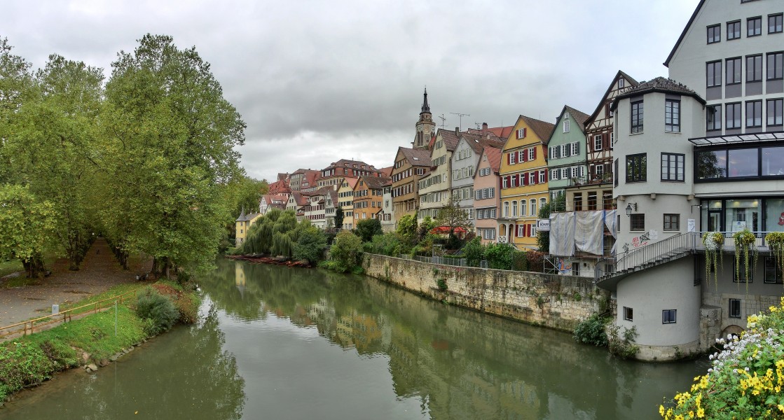 Neckarfront Tübingen 10. Oktober 2013