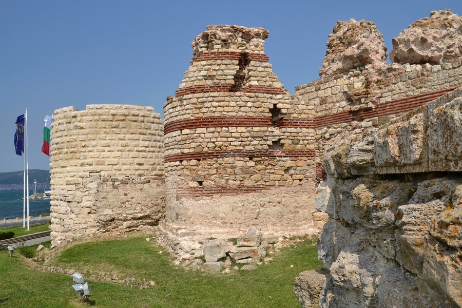 Nesebar - city wall