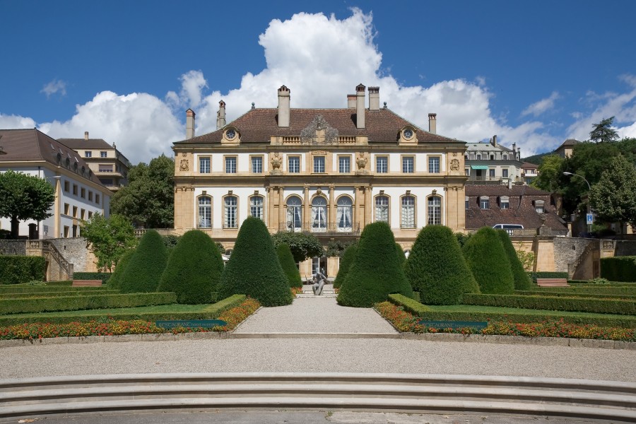 Neuenburg Aufriss Hotel du Peyrou