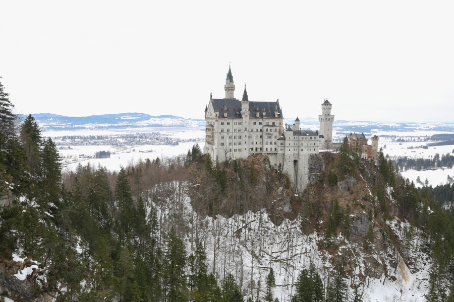 Neuschwanstein, Schwangau, Alemania, 2015-02-15, DD 28