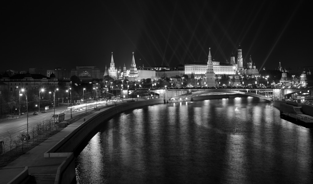 Night-Moscow-(w b)