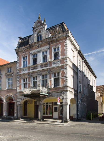 Orneta, kamienica Plac Wolności 37