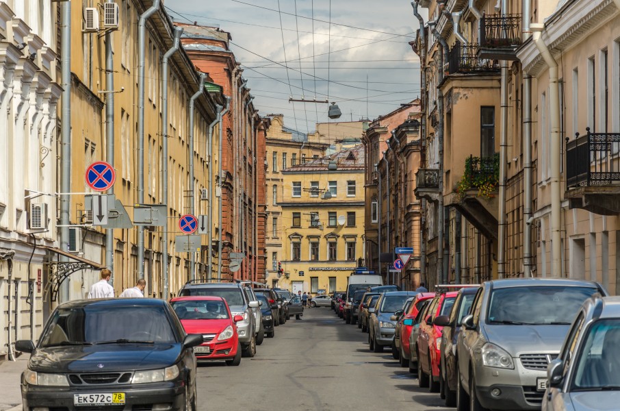 Oruzheinika Fedorova Street in SPB