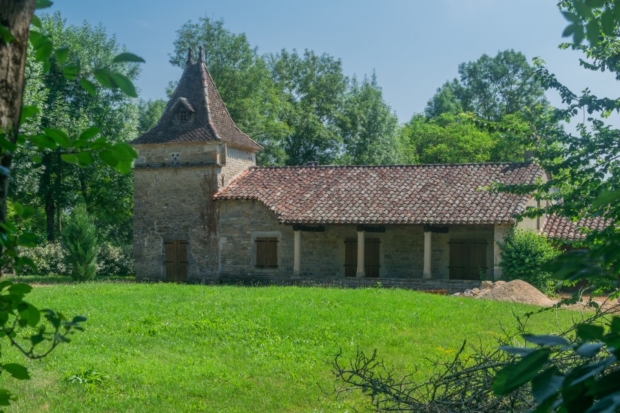 Outbuildings at the Castle of Cas