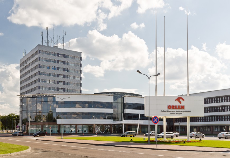 Płock, Orlen, budynek biurowy