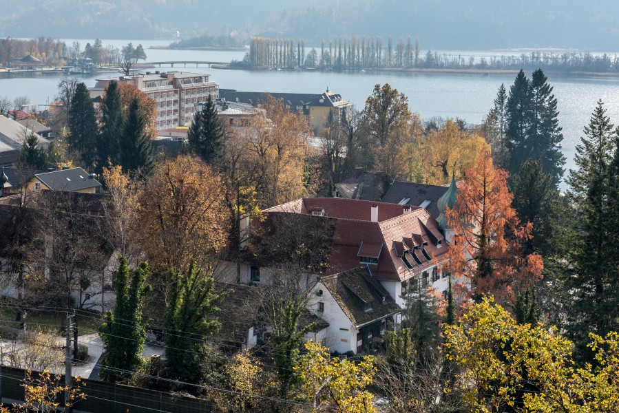Pörtschach Schloss Leonstain Werzer Wörther See und Blumeninsel 05112017 1892