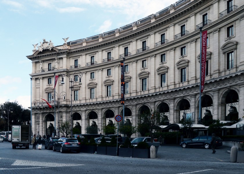 Palace of Republic Square in Rome