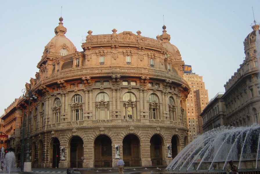 Palazzo della Borsa - Piazza De Ferrari - Genova