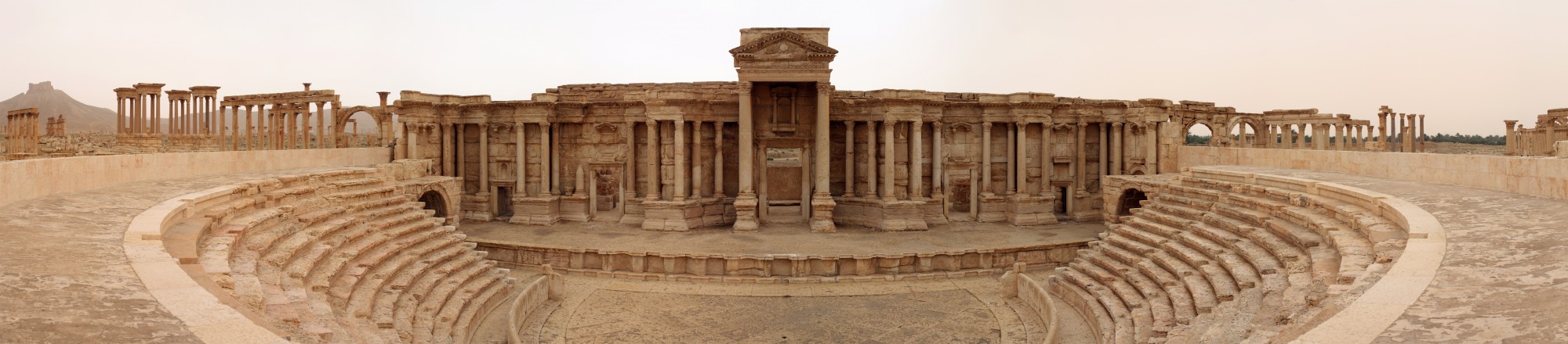 Palmyre - théâtre pano