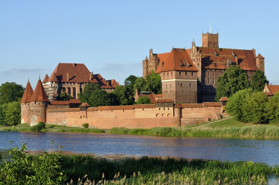Panorama of Malbork Castle, part 4