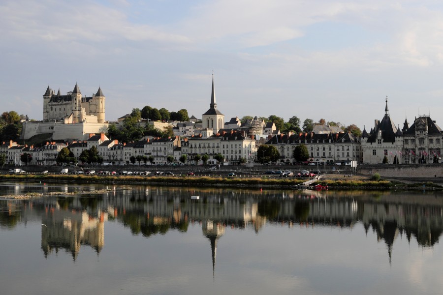 Panorama of Saumur