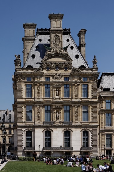 Paris - Jardin des Tuileries - Pavillon de Marsan - PA00085992 - 004