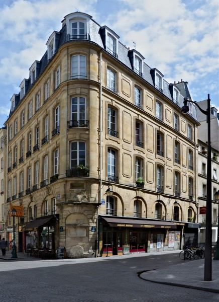 Paris Immeuble 142 rue St-Denis 2013