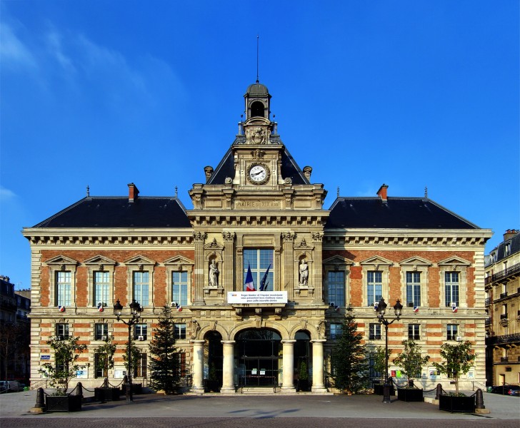 Paris mairie XIX