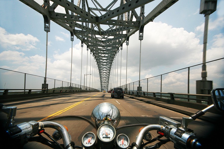 Paseo en moto Puente de las Américas