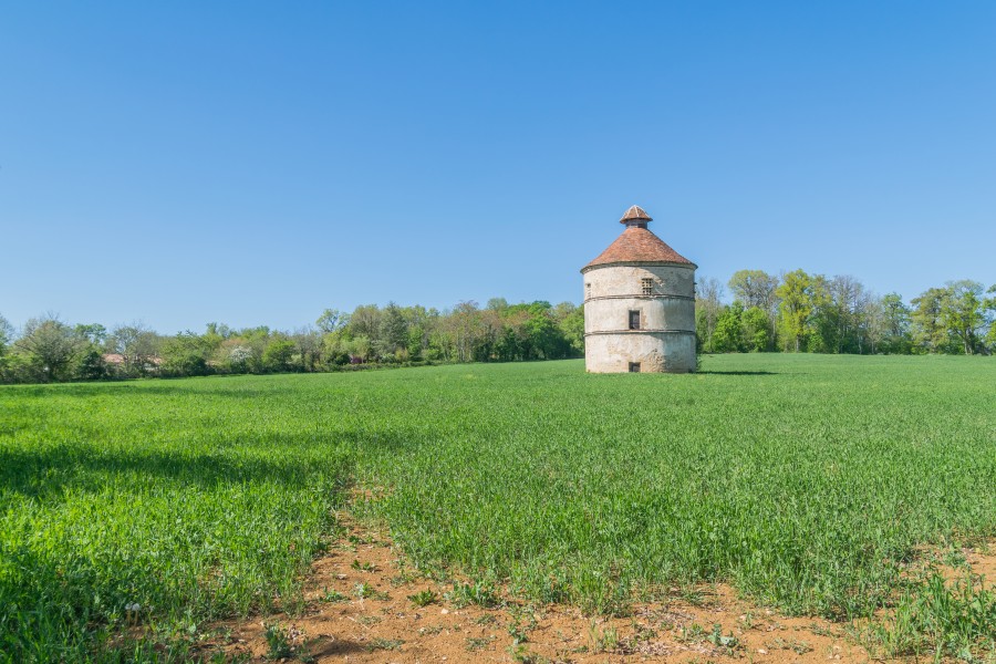 Pigeon house of the castle of Assier 02