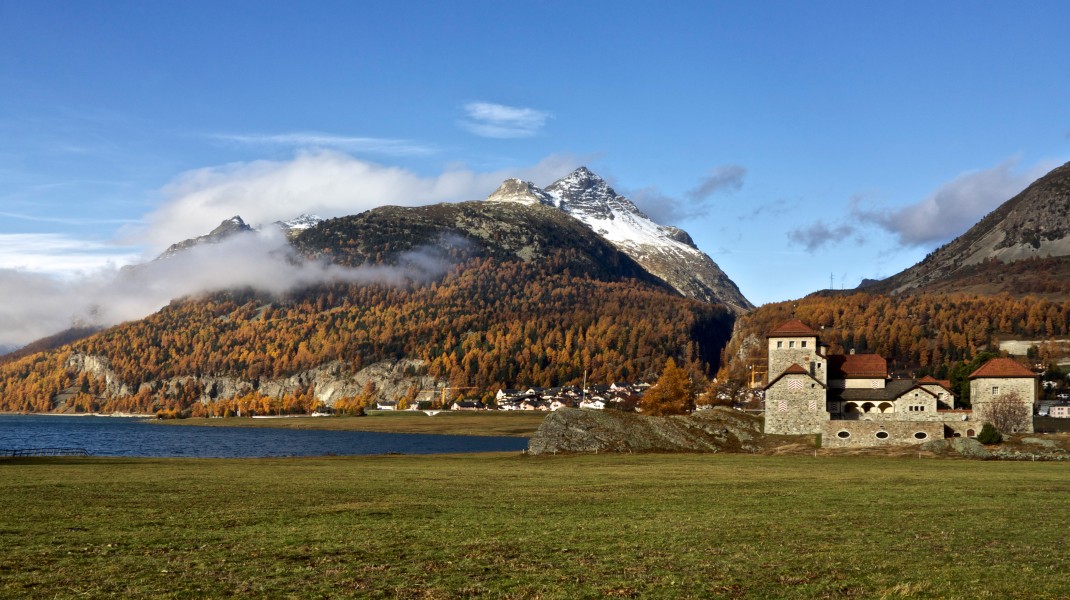 Piz Polaschin as seen from Crap da Sass 4