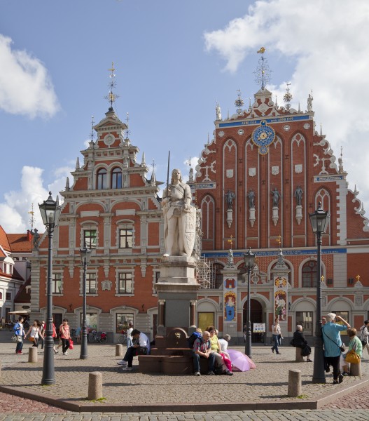 Plaza del Ayuntamiento, Riga, Letonia, 2012-08-07, DD 02