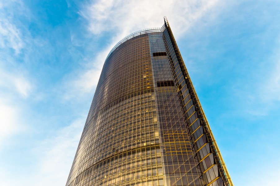 Post Tower Bonn sunset