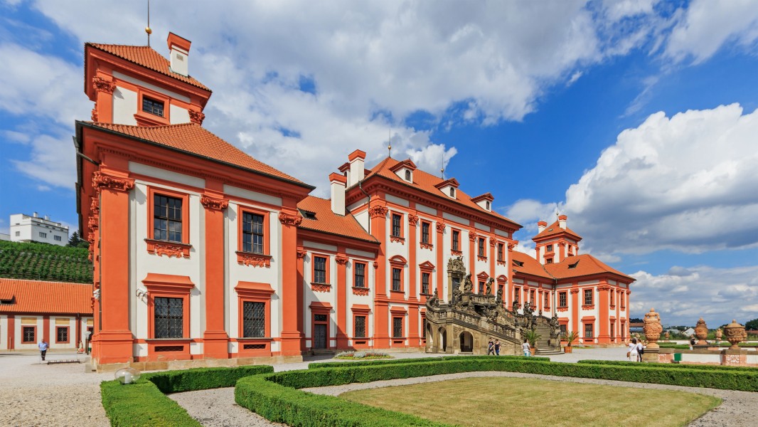 Prague 07-2016 Troja Castle