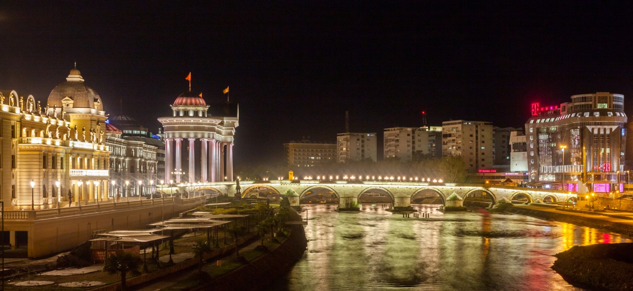 Puente de Piedra, Skopie, Macedonia, 2014-04-16, DD 91