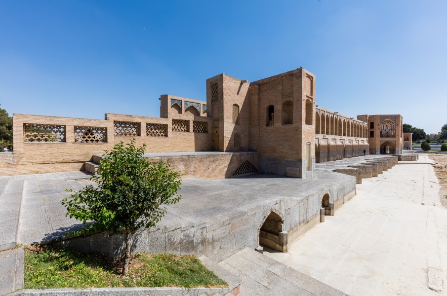 Puente Khajou, Isfahán, Irán, 2016-09-20, DD 128