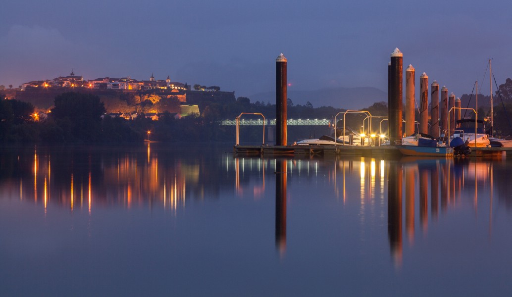 Puerto marítimo de Tuy, España