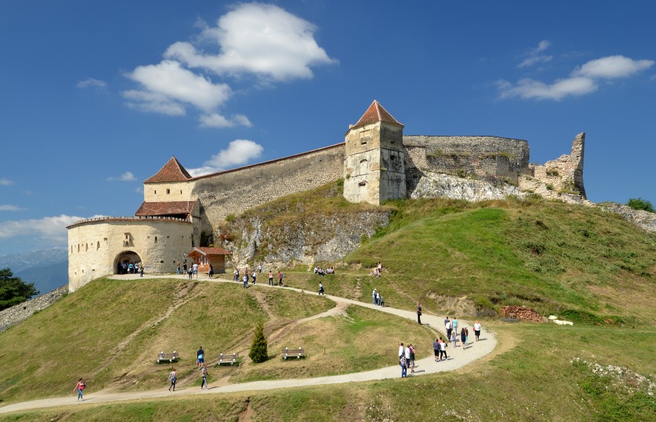 Râşnov Citadel (Rosenauer Burg) 01