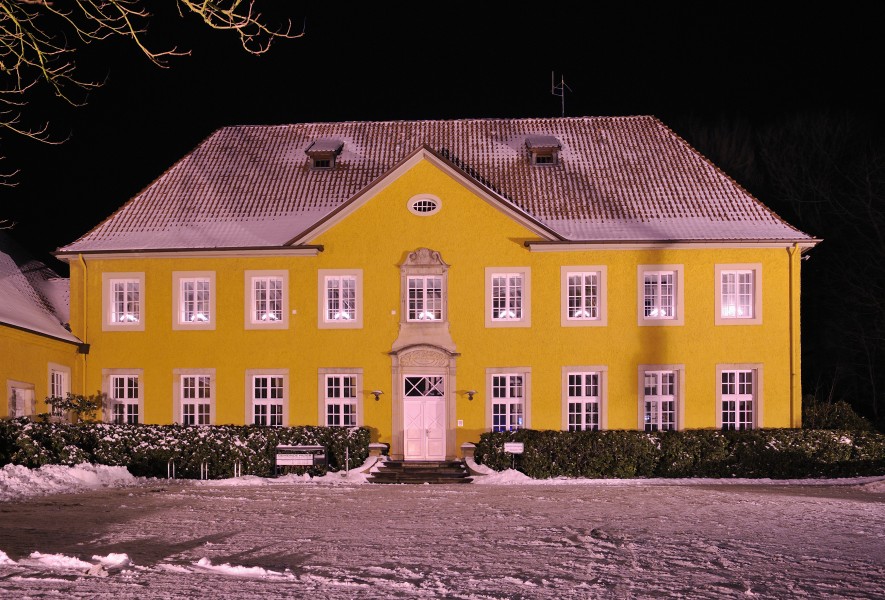 Rathaus Hilter im Winter (2009)