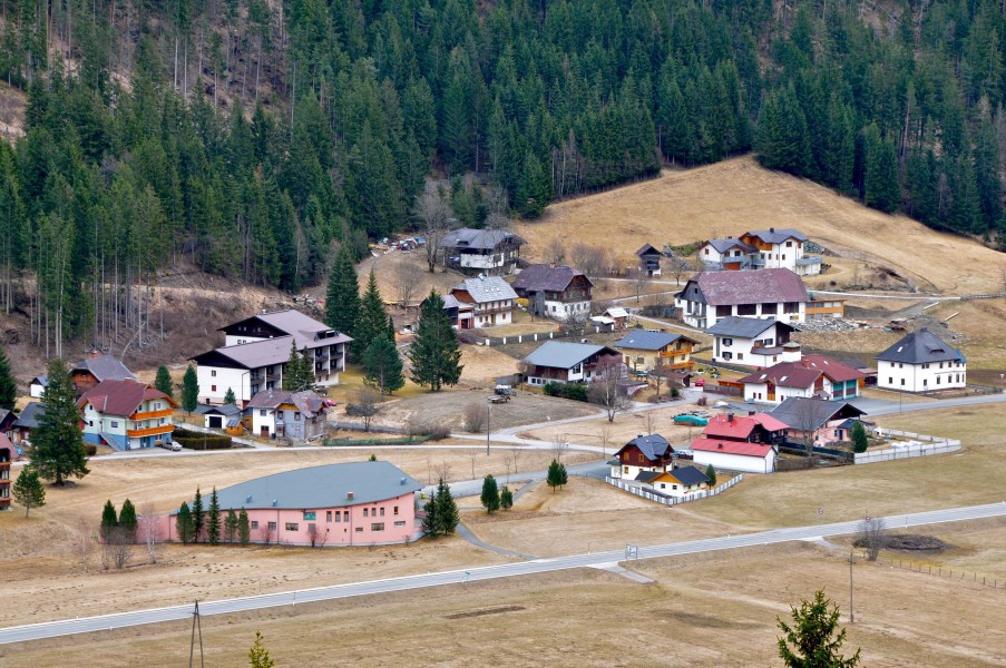Reichenau Nordteil von Patergassen Gurktal 18032011 112
