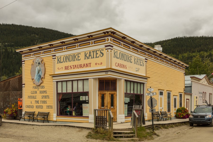 Restaurante Klondike Kate's, Dawson City, Yukón, Canadá, 2017-08-27, DD 38