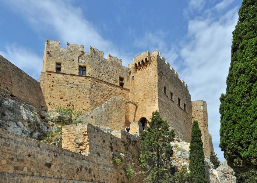 Rhodos Lindos Castle R01