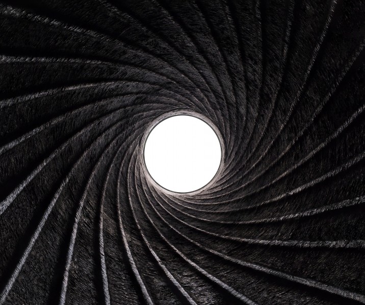 Rifling of a cannon (M75; 90mm; y.1891; Austro-Hungarian; exposed in Ljubljana, Slovenia)