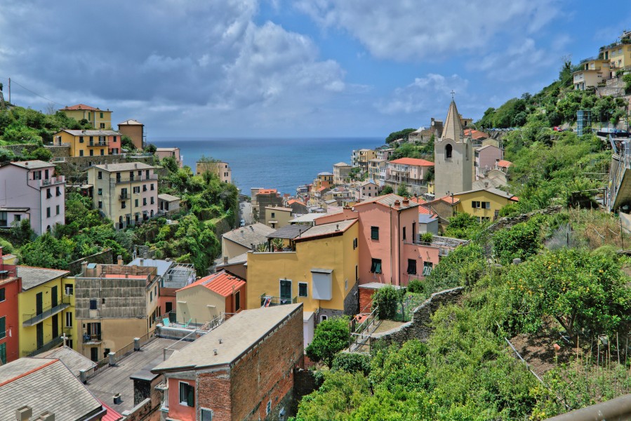 Riomaggiore da Via De Gasperi