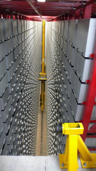 Robot book fetcher at University of Utah