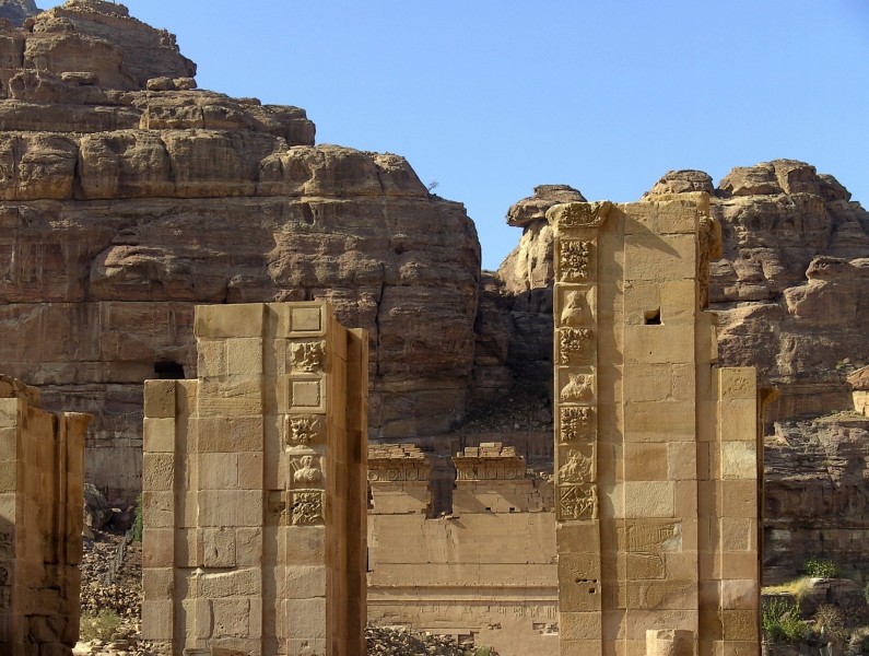 Roman remains in Petra