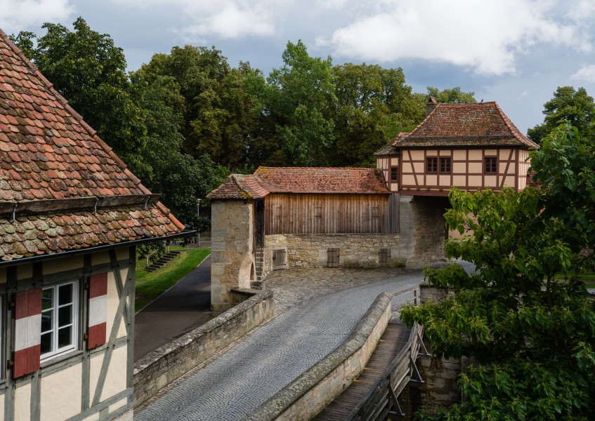 Rothenburg Rödertor Außenbarbakane 2014