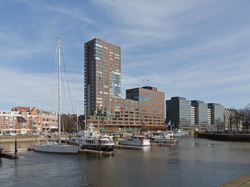 Rotterdam, binnenhaven Het Boerengat foto3 2016-02-28 13.06