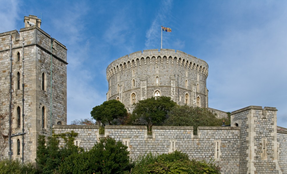 Round Tower, Windsor Castle, England - Nov 2006