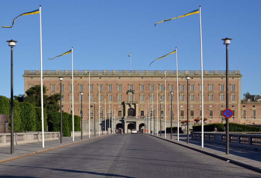 Royal Castle in Stockholm (by Pudelek)