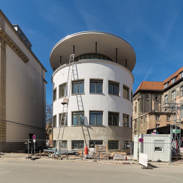 Rundbau Monbijoustrasse Ecke Ziegelstrasse, Berlin-Mitte., 160328, ako